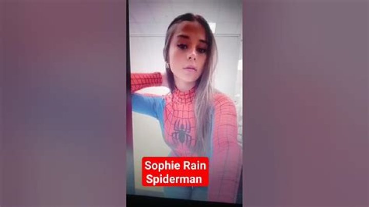 Sophie Rain And The Spiderman Video Lesked: A Dive Into The Viral Sensation